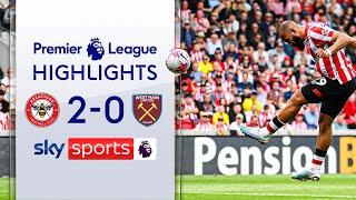 Bee's Move Up to 9th!  | Brentford 2-0 West Ham | EPL Highlights