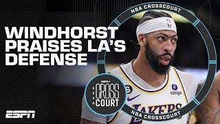 The Lakers EXCEL in the half-court defense! - Brian Windhorst on LA vs. Grizzlies | NBA Crosscourt