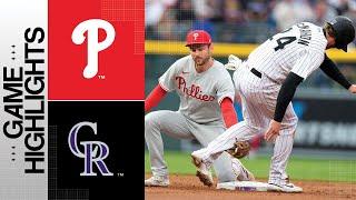 Phillies vs. Rockies Game Highlights (5/12/23) | MLB Highlights