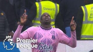 Abdoulaye Doucoure races Everton in front of Brighton | Premier League | NBC Sports