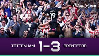 Tottenham vs Brentford (1-3) | A sting in Spurs' hopes for Europe | Premier League Highlights