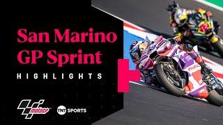 San Marino MotoGP 2023 Sprint Race Highlights | Jorge Martin Smashes Lap Record For Pole!