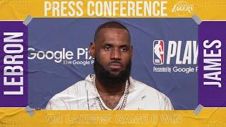 LeBron James says Lakers played with a Game 7 mentality to eliminate Grizzlies | NBA on ESPN