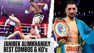 Janikbek Alimkhanuly Best Combinations & Knockouts | Janibek Defends Belt Saturday ESPN