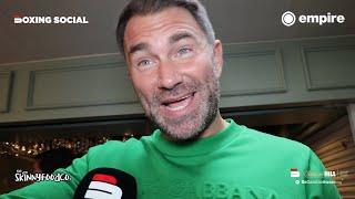 Eddie Hearn REACTS to Meeting w/ Conor McGregor at Black Forge Inn Dublin | Taylor Cameron