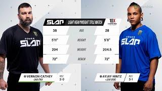 Power Slap 1: Vern Cathey vs AyJay Hintz | Light Heavyweight Championship