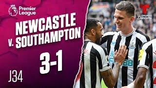 Highlights & Goals | Newcastle v. Southampton 3-1 | Premier League | Telemundo Deportes