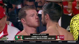 Intenso careo entre 'Canelo' Álvarez y John Ryder: #CaneloRyder