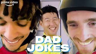Dad Jokes | Don't laugh Challenge | Alexander Arnold, Son Heung-min Robertson & More | Make Me Smile