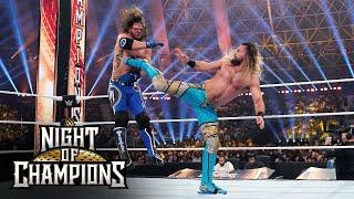 Styles and Rollins battle for the World Heavyweight Title: WWE Night of Champions Highlights