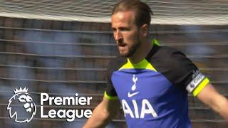 Harry Kane, Tottenham Hotspur race in front of Leeds United | Premier League | NBC Sports