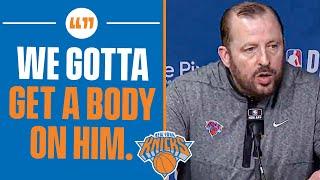 Tom Thibodeau on HOW KNICKS BOUNCE BACK From Down 3-1 in 2023 NBA Playoffs | CBS Sports