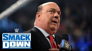 Heyman announces a title rematch pitting Owens & Zayn against The Usos: SmackDown, April 14, 2023
