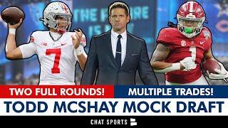 Todd McShay 2-Round 2023 NFL Mock Draft With Trades - Reacting To His Latest Projections For ESPN