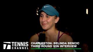 Belinda Bencic reveals the secret to her Harry Styles impersonation | 2023 Charleston Third Round