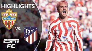 GRIEZY DOES IT!  Atletico Madrid vs. Almeria | LaLiga Highlights | ESPN FC