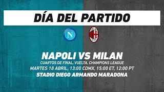 Napoli vs Milan, frente a frente: Champions League