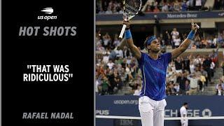 Rafael Nadal's Greatest Point at the US Open?