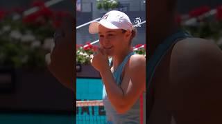 Throwback to when Ash Barty lost the ball in the Madrid sun ‍