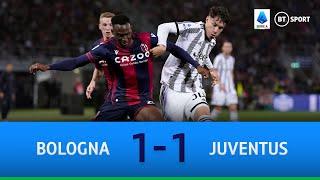 Bologna v Juventus (1-1) | Hosts deny visitors from moving into second place | Serie A Highlights