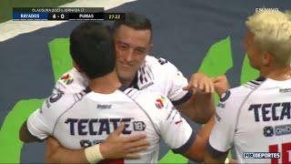 Rayados 4 - 1 Pumas | HIGHLIGHTS | Liga MX Jornada 17