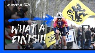 The Final Stretch! Kopecky Gives Stunning Performance In Tour Of Flanders Finish | Eurosport
