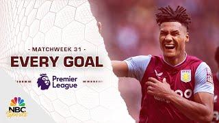 Every Premier League goal from Matchweek 31 (2022-23) | NBC Sports