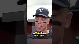 Why did Aaron Judge glance away from the pitcher during his at-bat? #shorts