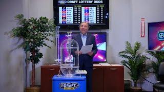 Gary Bettman conducts the 2023 NHL Draft Lottery