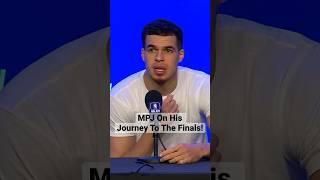 Michael Porter Jr. Talks Growing Up Watching KD & Curry In The #NBAFinals! | #Shorts