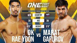 Ok Rae Yoon vs. Marat Gafurov | ONE Championship Full Fight