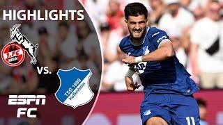 FROM BEYOND HALFWAY  Stunning strikes in Hoffenheim’s win over Cologne | Bundesliga Highlights