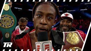 I WANT TO FIGHT YOU! Keyshawn Davis Epic Post-Fight Interview After KO Win