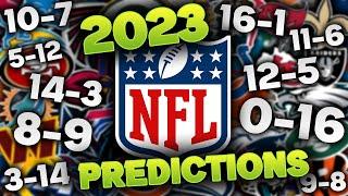 The Official 2023 NFL Win-Loss Predictions For All 32 Teams (FINAL EDITION)