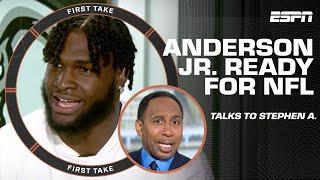 Will Anderson Jr.'s Quick Takes with Stephen A., NFL Draft prep & love for Nick Saban | First Take