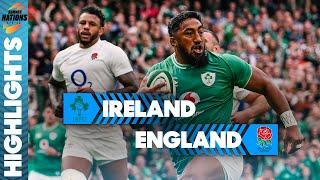 Ireland 29-10 England | Ireland Take Advantage Of Vunipola Red | Summer Nations Series Highlights