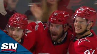 Jordan Martinook, Stefan Noesen Put The Hurricanes Out Of Reach With Two Goals In 54 Seconds