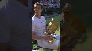 Oops! Andy Murray Drops Trophy After Winning Wimbledon