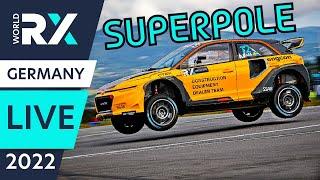 LIVE SuperPole | World RX of Germany 2022