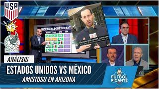 MÉXICO vs ESTADOS UNIDOS. Esta noche se REANUDA la gran rivalidad de la CONCACAF | Futbol Picante