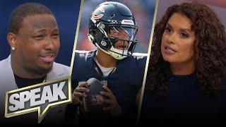 Have Bears set QB Justin Fields up to succeed? | NFL | SPEAK