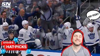 NHL Plays Of The Week: THE MAPLE LEAFS FINALLY WON A PLAYOFF ROUND! | Steve's Hat-Picks