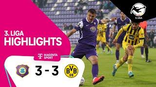 FC Erzgebirge Aue - Borussia Dortmund II | Highlights 3. Liga 22/23