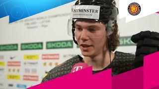Moritz Seider nach der Niederlage gegen die USA | IIHF Eishockey-WM 2023 | MAGENTA SPORT