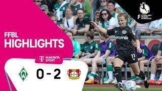 SV Werder Bremen - Bayer 04 Leverkusen | Highlights FLYERALARM Frauen-Bundesliga 22/23