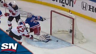 Devils' Lazar Jumps All Over Rebound to Take 1-0 Lead with Chance to Clinch vs. Rangers