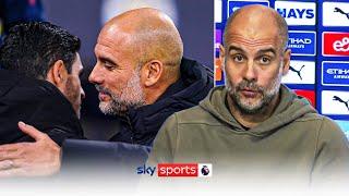 'It's NOT over' | Pep Guardiola on the PL title race