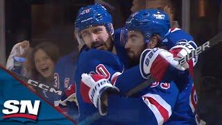 Rangers' Zibanejad Snipes Home Go-Ahead Goal Off Beauty Feed From Kreider In Game 6