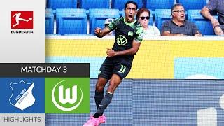 TSG Hoffenheim - VfL Wolfsburg 3-1 | Highlights | Matchday 3 – Bundesliga 2023/24