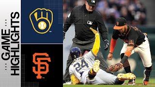 Brewers vs. Giants Game Highlights (5/5/23) | MLB Highlights
